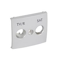 Накладка TV-FM-SAT алюминий | код 770186 |  Legrand